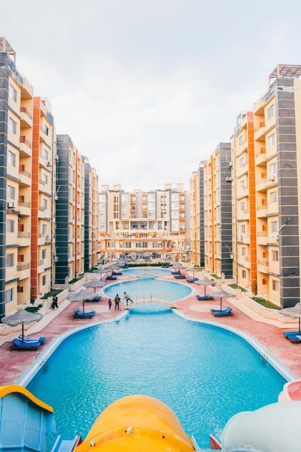 Retal View North Coast Aqua Park Hotel El Alamein Exterior photo