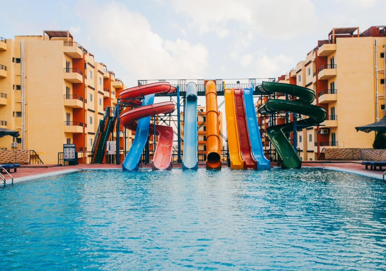 Retal View North Coast Aqua Park Hotel El Alamein Exterior photo
