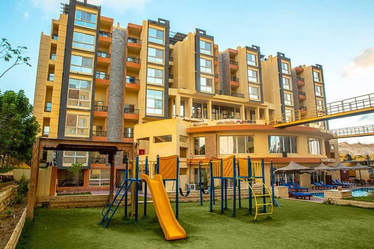 Retal View North Coast Aqua Park Hotel El Alamein Exterior photo